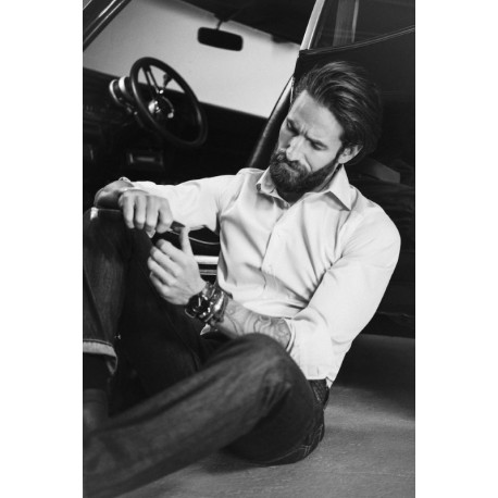 Men's Corporate Shirts - James Harvest Green Bow 01 Mens Shirt