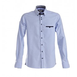 Men's Corporate Shirts - James Harvest Purple Bow 40 Mens Shirt