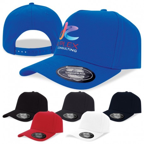 Caps - Legend Black A-Frame Cap