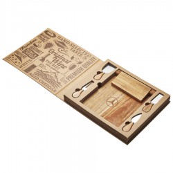 Cheese Sets - St. Andrews Magnetic Cheeseboard & Knife Set