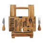 Cheese Sets - Glenrothes Foldable Cheese & Wine Board