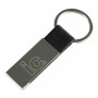 Metal Keyrings - Hudson Leather Keychain