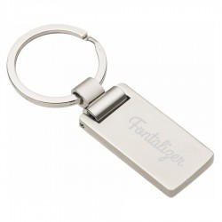 Metal Keyrings - Euro Silver KeyChain