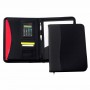 Non Leather Zip Compendiums - Star Zippered A4 Compendium