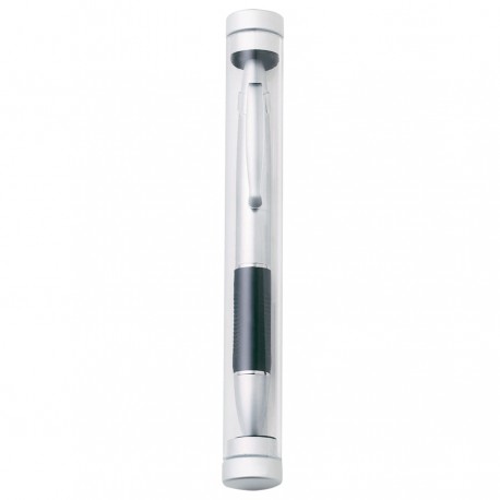 Clear Presentation Tube (Silver)