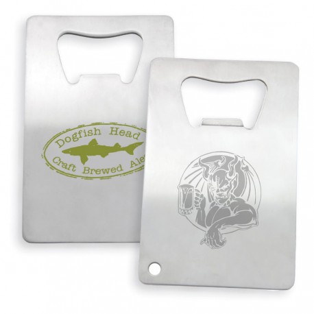 Bottle Openers - Stainless Credit Card Bottle Opener