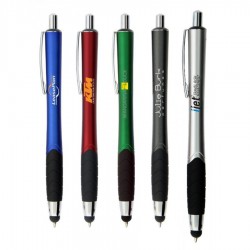 Plastic Promotional Pens - Seminole Stylus Plastic Pen