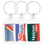 Printed Keyrings - Tear Drop Acrylic Keychain