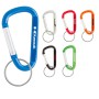 Metal Keyrings - 60mm Carabiner
