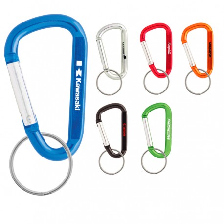 Metal Keyrings - 60mm Carabiner