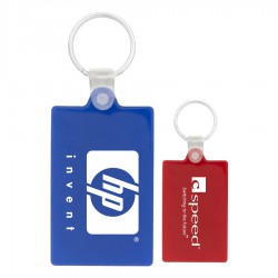 Printed Keyrings - Rectangle Keychain