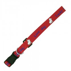 Custom Printed Lanyards - Dog Collar 19mm