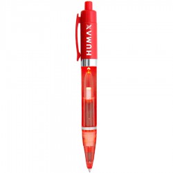 Light Up Pens - Plastic Light Plastic Pen (Red)