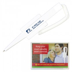 Plastic Promotional Pens - Counter Mat Plastic Pen