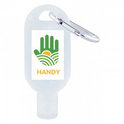 Hand Sanitisers - 30mL Hand Sanitiser with Carabiner