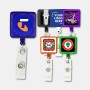 Reusable Coffee Cups - Metal - Rectangle Badge Holder