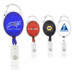 Reusable Coffee Cups - Metal - Retractable Badge Holder