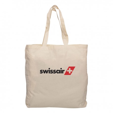 Toiletry Bags - Calico Tote Bag with Gusset