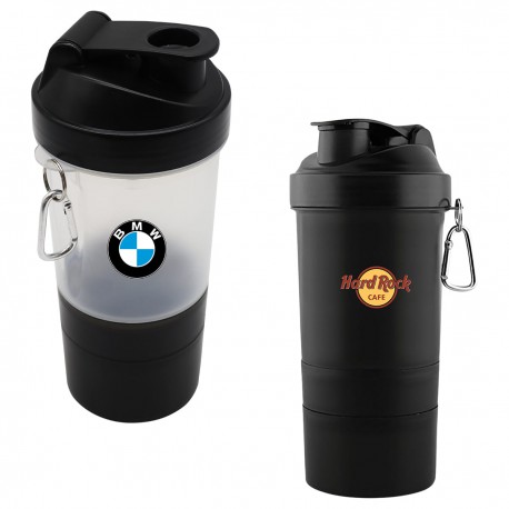 Drink Bottles - Metal - 3 in 1 400ml Shaker Cup