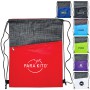 Duffle Bags & Sacks - Crosshatch Drawstring Bag