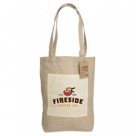Calico & Jute Bags - Reforest Jute Shopping Bag