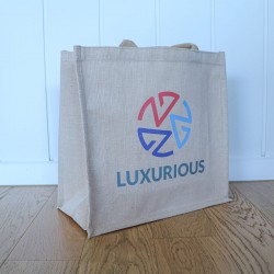 Calico & Jute Bags - Jabali Jute Tote Bag