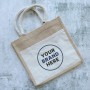 Calico & Jute Bags - Jim Jam Jute Tote Bag