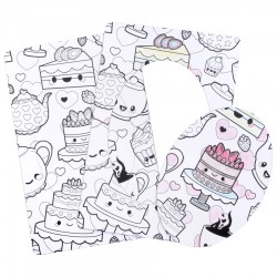 Fridge Magnets - Colour In 2 in 1 Magnetic Frame Colour Set