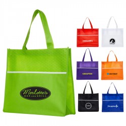 Non Woven Bags - Shopping Tote Bag with Waves