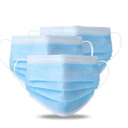 Portable Headphones - Triple Layered Cloth Face Mask