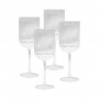 Ivy Ribbed Wine Glasses