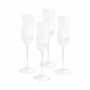 Atticus Ribbed Champagne Glasses