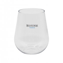 Printed Glasses - Stemless Shatterproof White Wine Glass