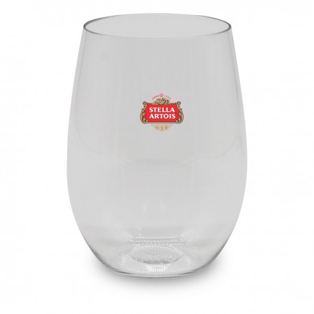 Printed Glasses - Stemless Shatterproof Red Wine Glass