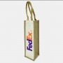 Calico & Jute Bags - Jute Single Wine Bag