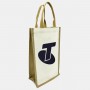 Calico & Jute Bags - Jute Double Wine Bag