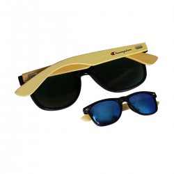 Promotional Journals & Noteboooks - Sunglasses Bamboo (Coated)