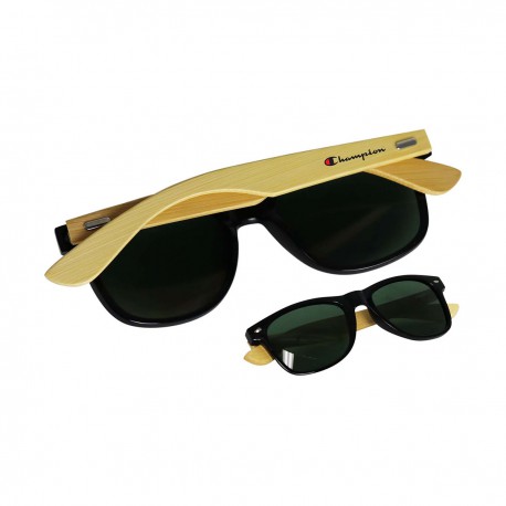 Promotional Journals & Noteboooks - Sunglasses Bamboo (Uncoated)