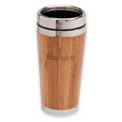 Travel Mugs - Bamboo 450ml Travel Mug