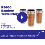 Travel Mugs - Bamboo 450ml Travel Mug