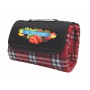 Picnic Blankets - Antigua Picnic Rug, Red Check