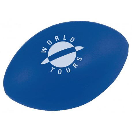 Stress Balls - Stress Rugby Ball, Solid Colour