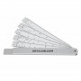 Rulers - Measure-Mate Scale Rule, Silver