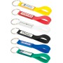 Printed Keyrings - Silicone Sling Keyring with Dome-Indent