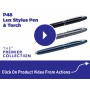 Metal Promotional Pens - Lux Stylus Metal Pen & Torch