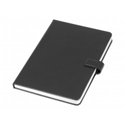 Promotional Journals & Noteboooks - Remote Work Notebook w/Stand, Black