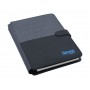 Non Leather Compendiums - Impact A5 Portfolio, Black/Charcoal