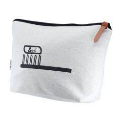 Toiletry Bags - Calico Toiletry/Makeup Bag 17x27x8.5cm