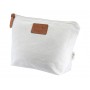 Calico Toiletry/Makeup Bag 17x27x8.5cm