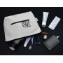 Toiletry Bags - Calico Toiletry/Makeup Bag 17x27x8.5cm